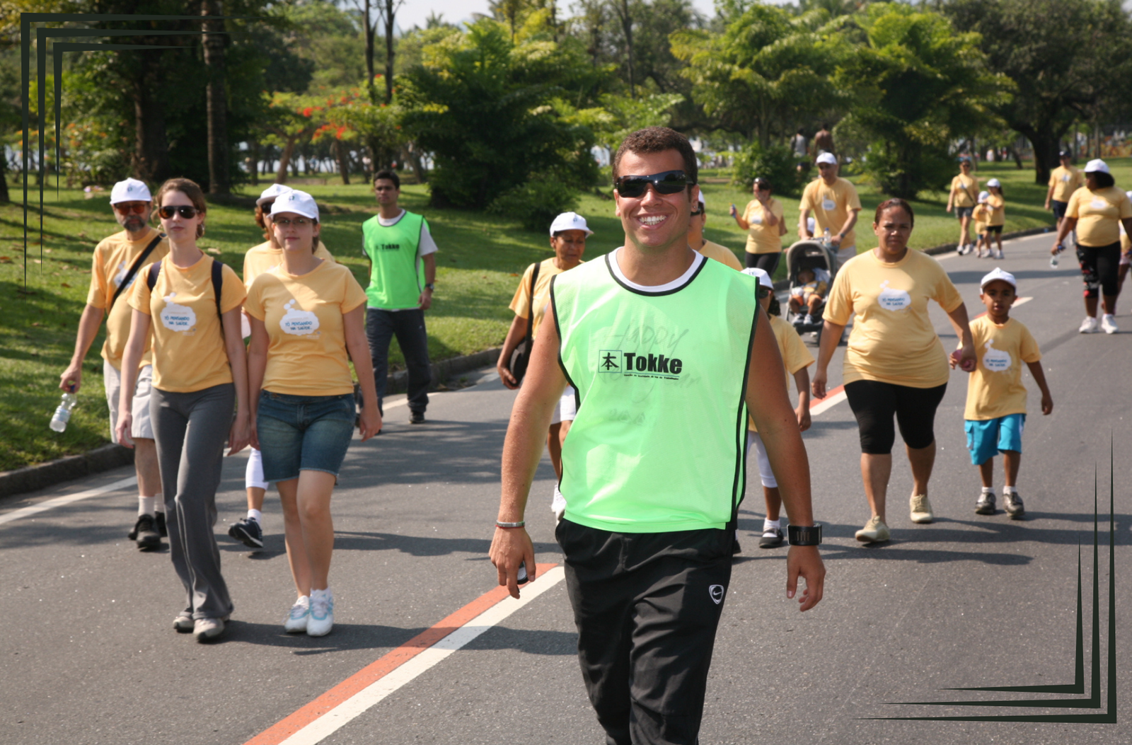 Caminhada corporativa